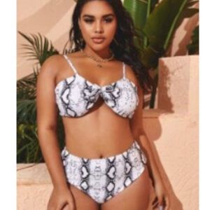 Shein Snakeskin Bikini